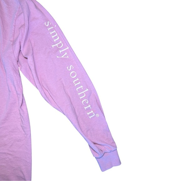 Simply Southern ‘Teach Love Inspire’ Teacher Long Sleeve T-Shirt Women’s Size XL - Picture 6 of 11